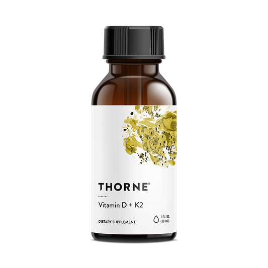 Thorne Research Vitamin D + K2 Liquid