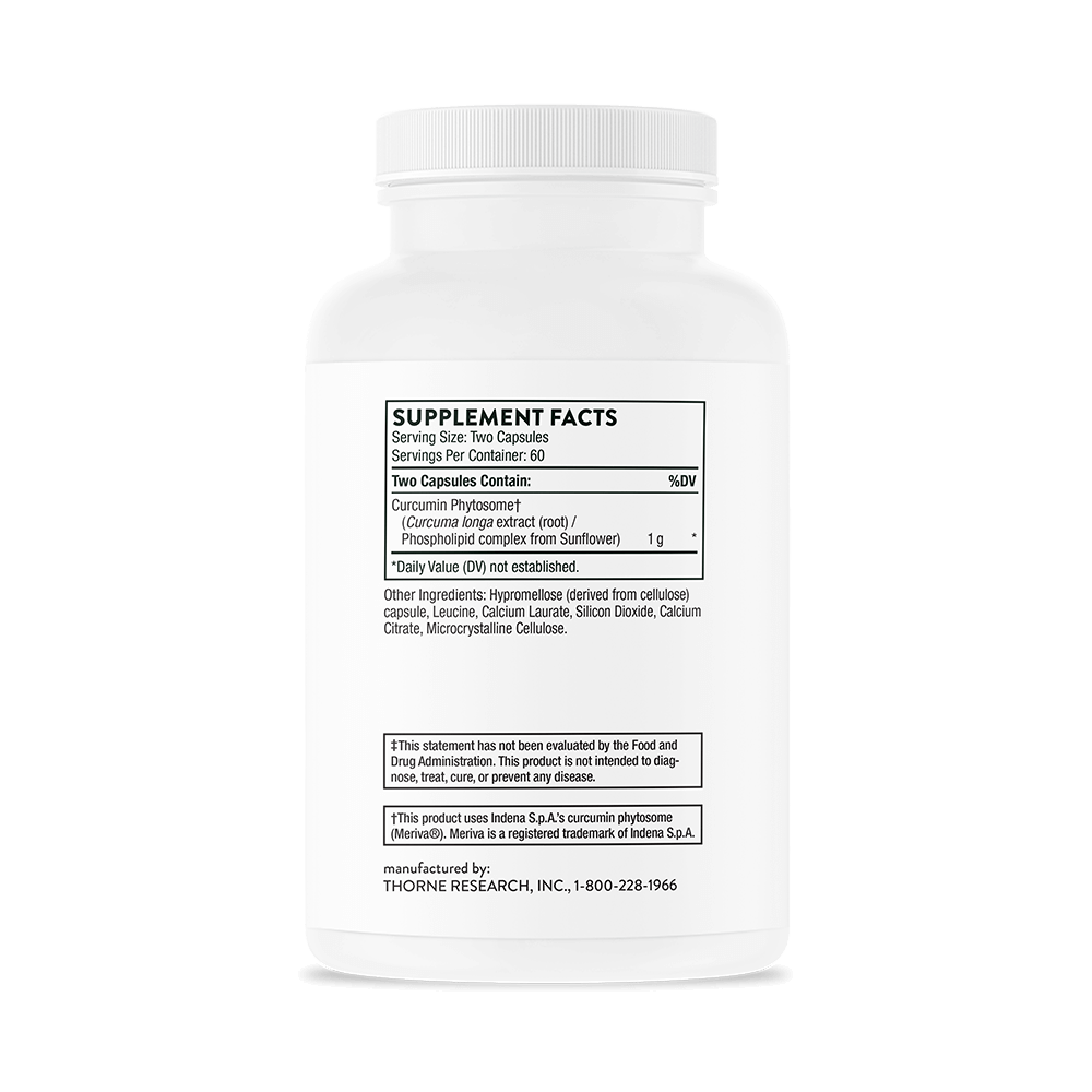 Thorne Research Curcumin Phytosome 1000MG