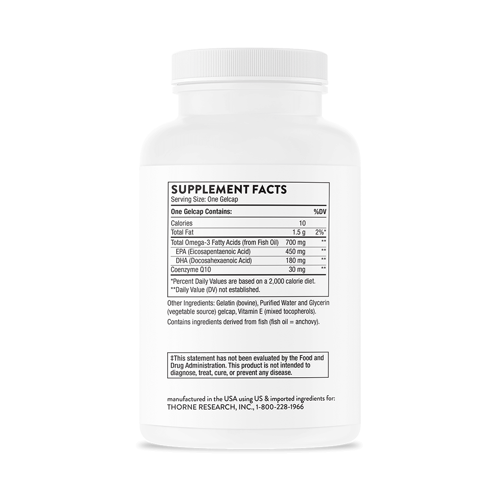 Thorne Research Omega-3 with CoQ10