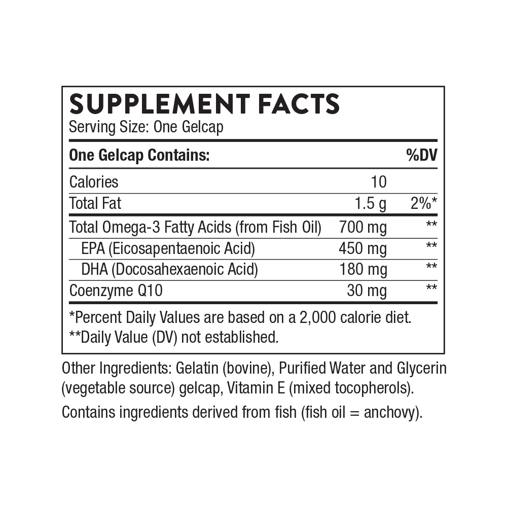 Thorne Research Omega-3 with CoQ10