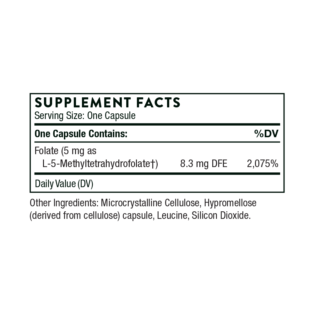 Thorne Research 5-MTHF 5MG